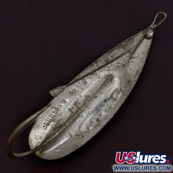 Johnson Silver Minnow Weedless, 21g Silver, Skeddrag #24170