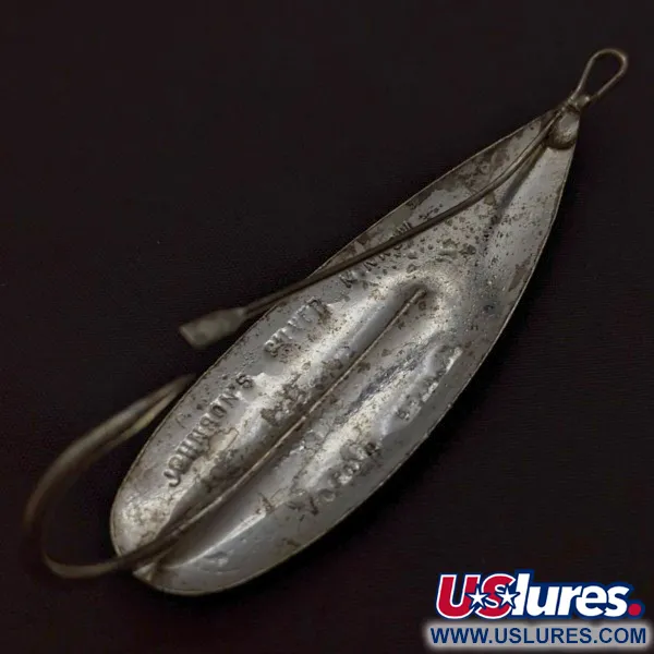 Johnson Silver Minnow Weedless, 21g Silver, Skeddrag #24170