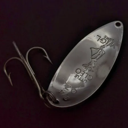 Seneca Little Cleo (Hula Girl), nickel/blå, 21g, Skeddrag #24174