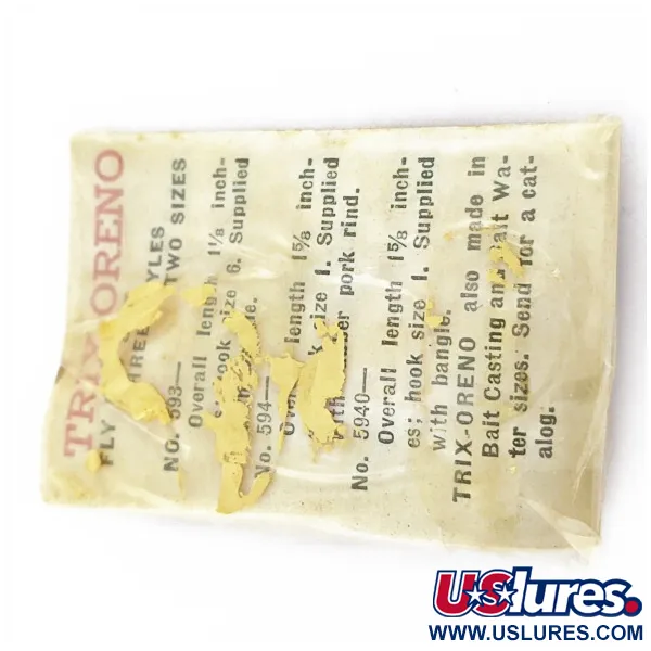 South Bend Trix-Oreno 594, 2g silver/röd, flugspödrag #24176