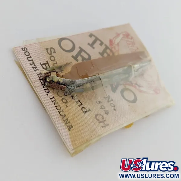 South Bend Trix-Oreno 594, silver/röd, 2g, flugfiskedrag #24177