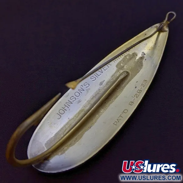 Johnson Silver Minnow, 31g silver/guld, vasskyddat skeddrag #24182