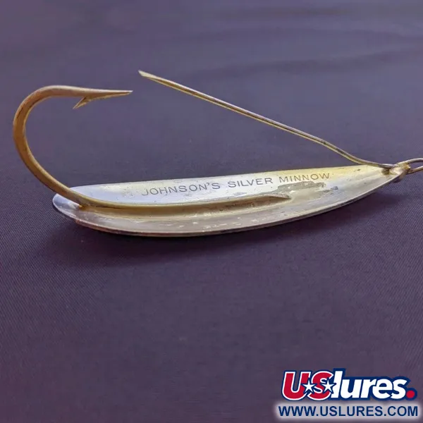 Johnson Silver Minnow, 31g silver/guld, vasskyddat skeddrag #24182