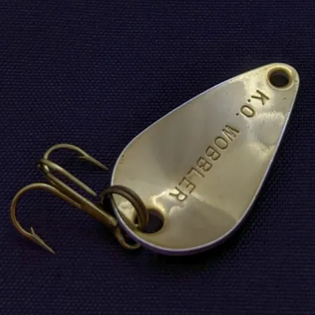 Acme K.O. Wobbler, 3,5g vit/svart/guld, Skeddrag #24191