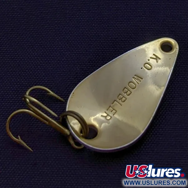 Acme K.O. Wobbler, 3,5g vit/svart/guld, Skeddrag #24191