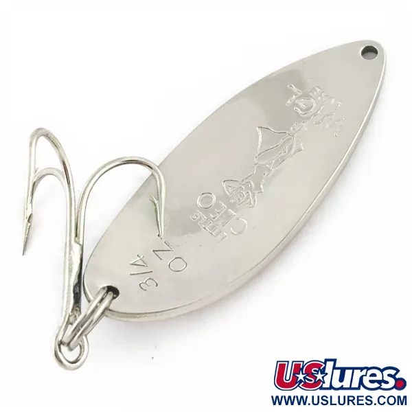 Seneca Little Cleo (Hula Girl), 21g nickel/blå, skeddrag #24198