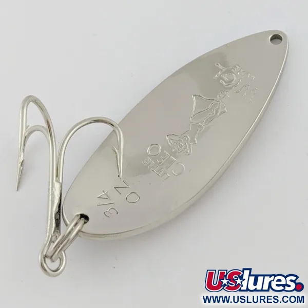 Seneca Little Cleo (Hula Girl), 21g nickel/blå, skeddrag #24198