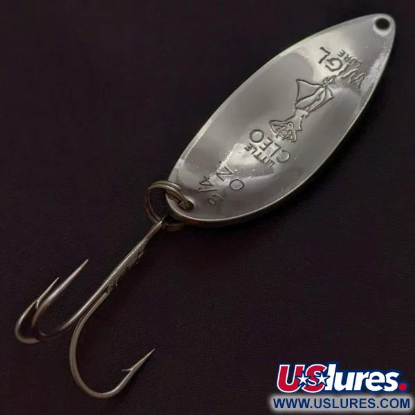 Seneca Little Cleo (Hula Girl), 21g nickel/blå, skeddrag #24198