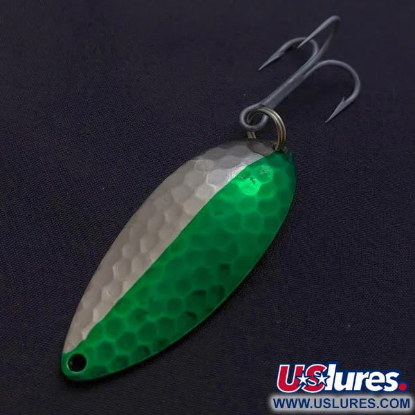 Eppinger Dardevle Devle Dog, 21g Nickel/Grön, Skeddrag #24199