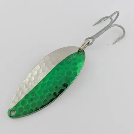 Eppinger Dardevle Devle Dog, 21g Nickel/Grön, Skeddrag #24199