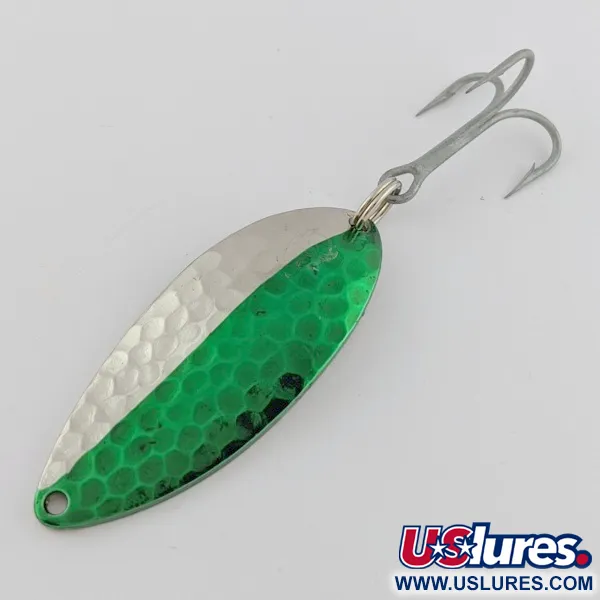 Eppinger Dardevle Devle Dog, 21g Nickel/Grön, Skeddrag #24199