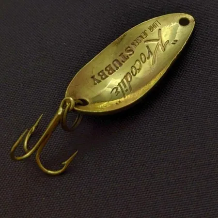 Luhr Jensen Lil' Kroc (Krocodile Stubby), Mässing, 4,5g, Skeddrag #24208