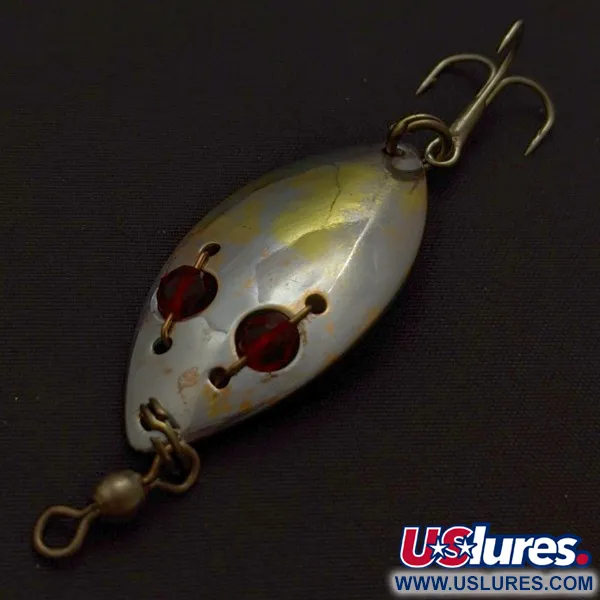 Hofschneider Red Eye Junior, silver/mässing, 6,5g, Skeddrag #24210