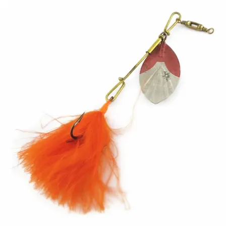 G.M. Skinner 4, 7g nickel/röd, spinnare #24225