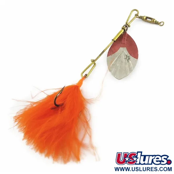 G.M. Skinner 4, 7g nickel/röd, spinnare #24225