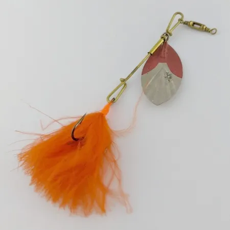 G.M. Skinner 4, 7g nickel/röd, spinnare #24225