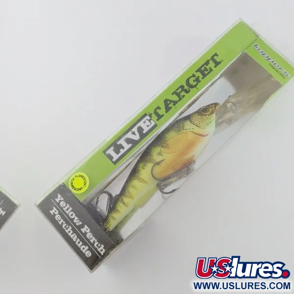 LIVE TARGET Yellow Perch, 35g, Yellow Perch, Djupgående wobbler #24236