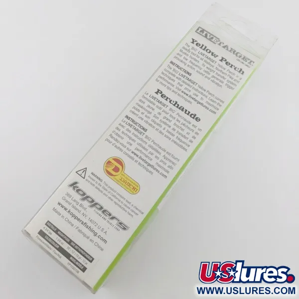 LIVE TARGET Yellow Perch, 35g, Yellow Perch, Djupgående wobbler #24236