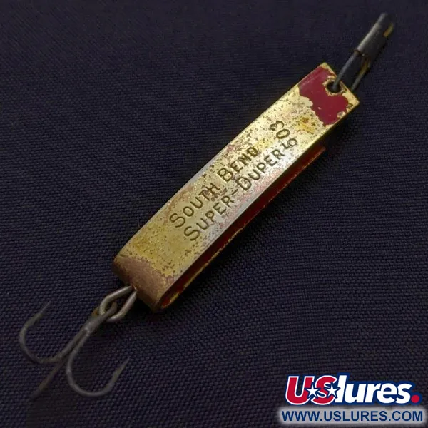 South Bend Super-Duper 503, 4,5g Guld/Röd, Skeddrag #24239