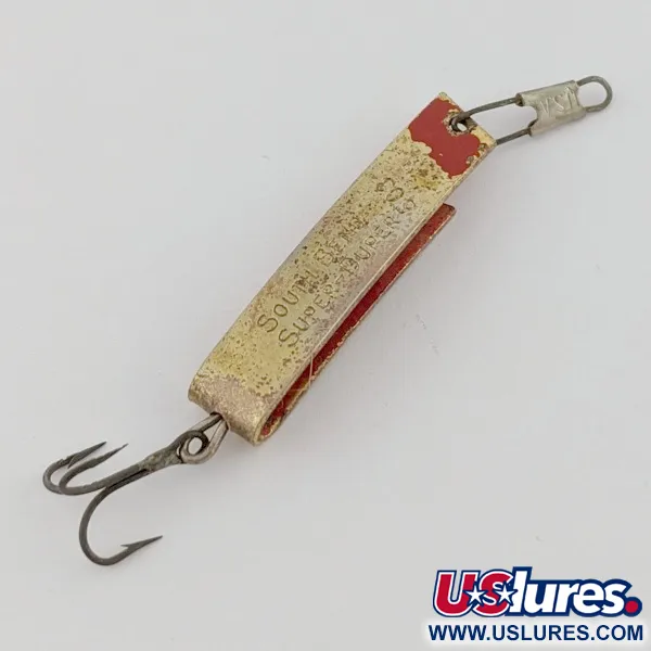 South Bend Super-Duper 503, 4,5g Guld/Röd, Skeddrag #24239