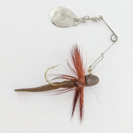Bumble BEE Spinnerbait, 3,5g, guld/nickel, spinnerbait #24249