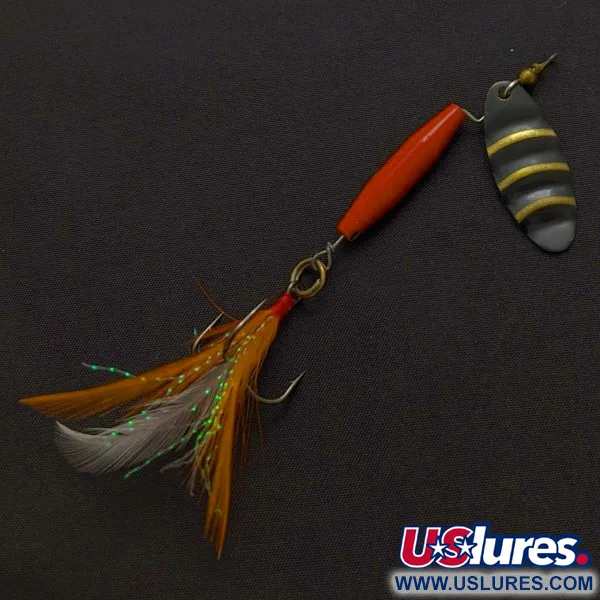 Worth #301, 9g röd/svart/guld, spinnare #24254