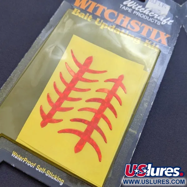 Witchcraft Witchstix Bait Update Kit, röd hologram, vattentäta dekaler #24256