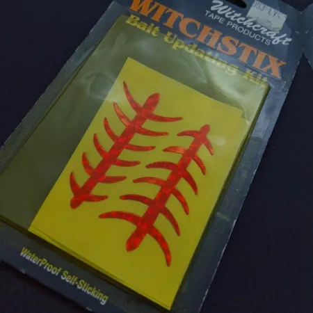 Witchcraft Witchstix Bait Update Kit, röd hologram, vattentäta dekaler #24256