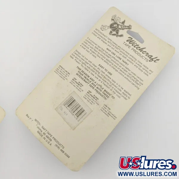 Witchcraft Witchstix, gul/grön hologram, skalloperad reflextape #24257