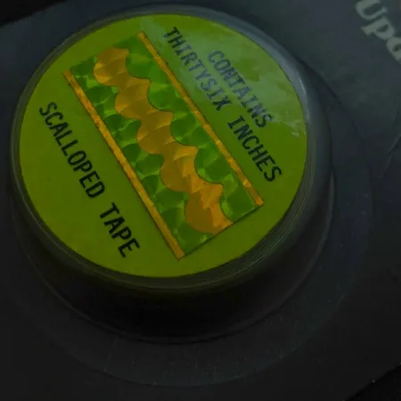 Witchcraft Witchstix, gul/grön hologram, skalloperad reflextape #24257