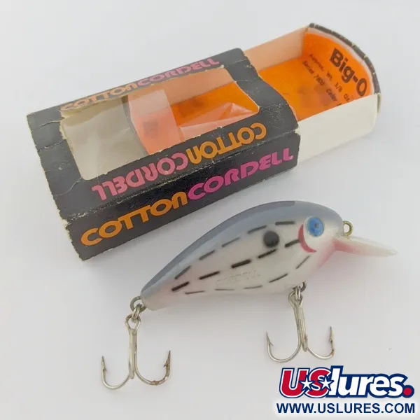 Cotton Cordell Big O, 14g Blue eyes Bar Fish, Wobbler #24266