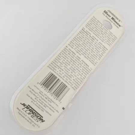 Johnson Silver Minnow, 21g Grön/Orange/Nickel, vasskyddat skeddrag #24267