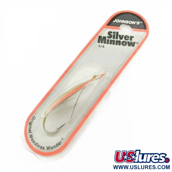 Johnson Silver Minnow vasskyddat skeddrag