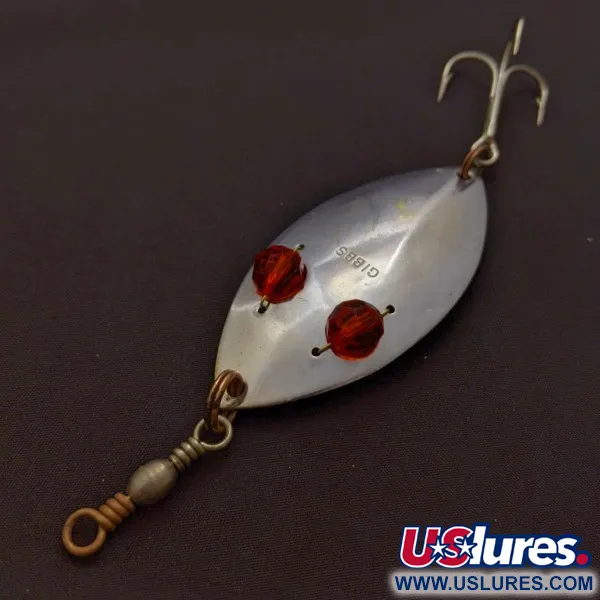 Gibbs Ruby Eye Wiggler, silver/röd, 25g, Skeddrag #24277