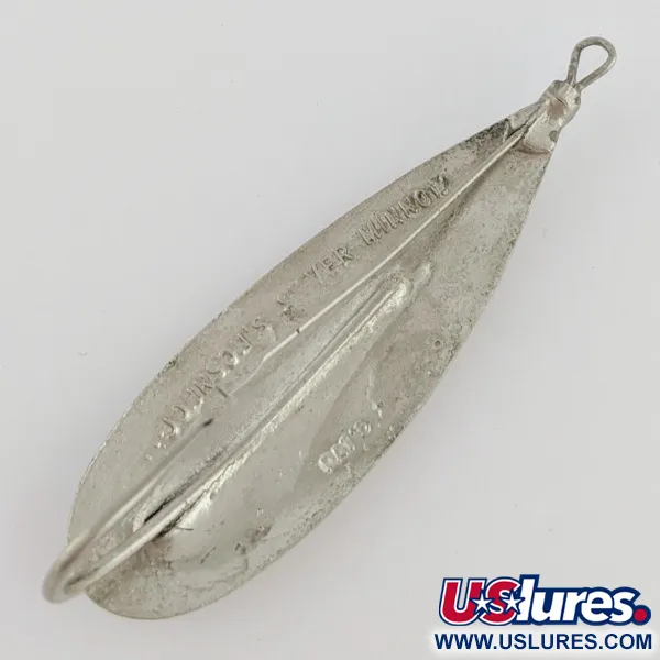 Johnson Silver Minnow, 12g nickelfärg, vasskyddat skeddrag #24285