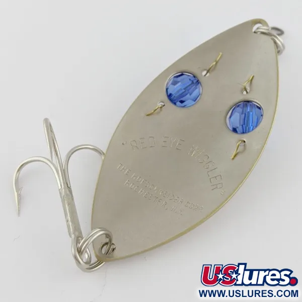 Hofschneider Red Eye Wiggler, 25g Silver/Mässing, Skeddrag #24287