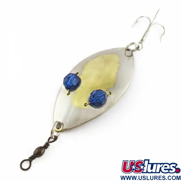 Hofschneider Red Eye Wiggler, 25g Silver/Mässing, Skeddrag #24287