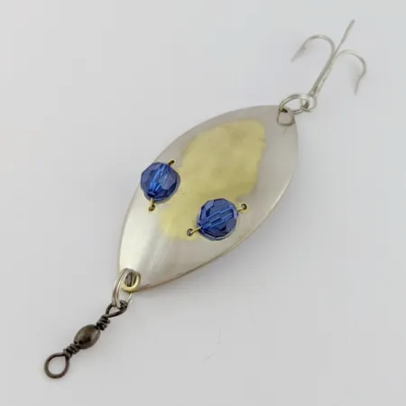 Hofschneider Red Eye Wiggler, 25g Silver/Mässing, Skeddrag #24287