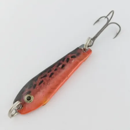 Renosky bloody jig, 12g röd/svart, metallbete #24292