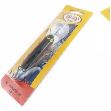 Halco Poltergeist 80, 17g Fire Fin, djupgående wobbler #24305