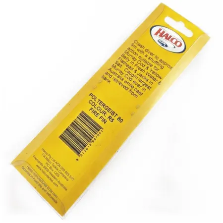 Halco Poltergeist 80, 17g Fire Fin, djupgående wobbler #24305