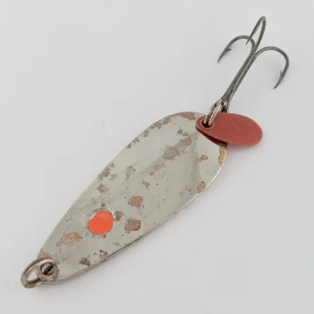 Les Davis Hotrod, 14g, nickel/röd, Skeddrag #24306