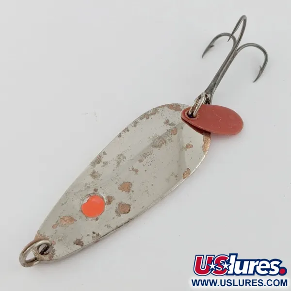 Les Davis Hotrod, 14g, nickel/röd, Skeddrag #24306