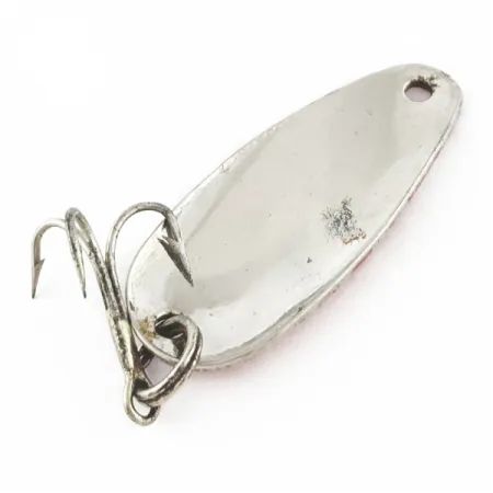 Dura-Pak Dura Pack Spoon, Nickel/Röd/Vit, 4g, Skeddrag #24316