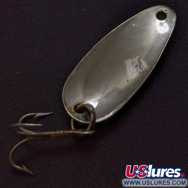 Dura-Pak Dura Pack Spoon, Nickel/Röd/Vit, 4g, Skeddrag #24316