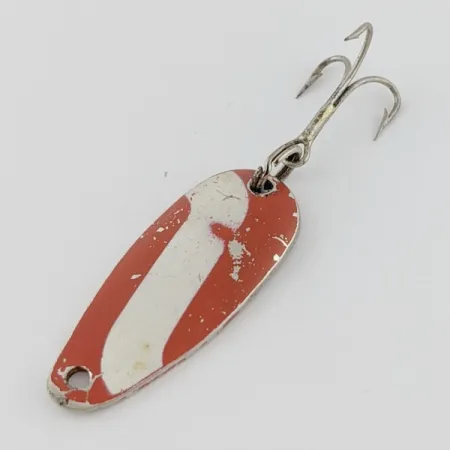 Dura-Pak Dura Pack Spoon, Nickel/Röd/Vit, 4g, Skeddrag #24316