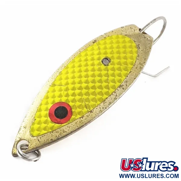 Captain Mike's Aqua Dream Weedless Aqua Dream, Gold / Yellow Scale, 12g, Skeddrag #24317