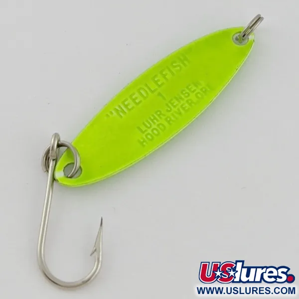 Luhr Jensen Needlefish 1, Grön, 2g, Trollingskeddrag #24324