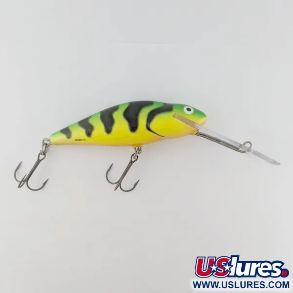 Salmo Perch 12, Flytande, 36g, Hot Perch, Wobbler #24329