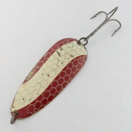 Eppinger Dardevle Huskie Junior Detroit (1950s), 58g, nickel/röd, skeddrag #24338